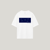 White/navy — front