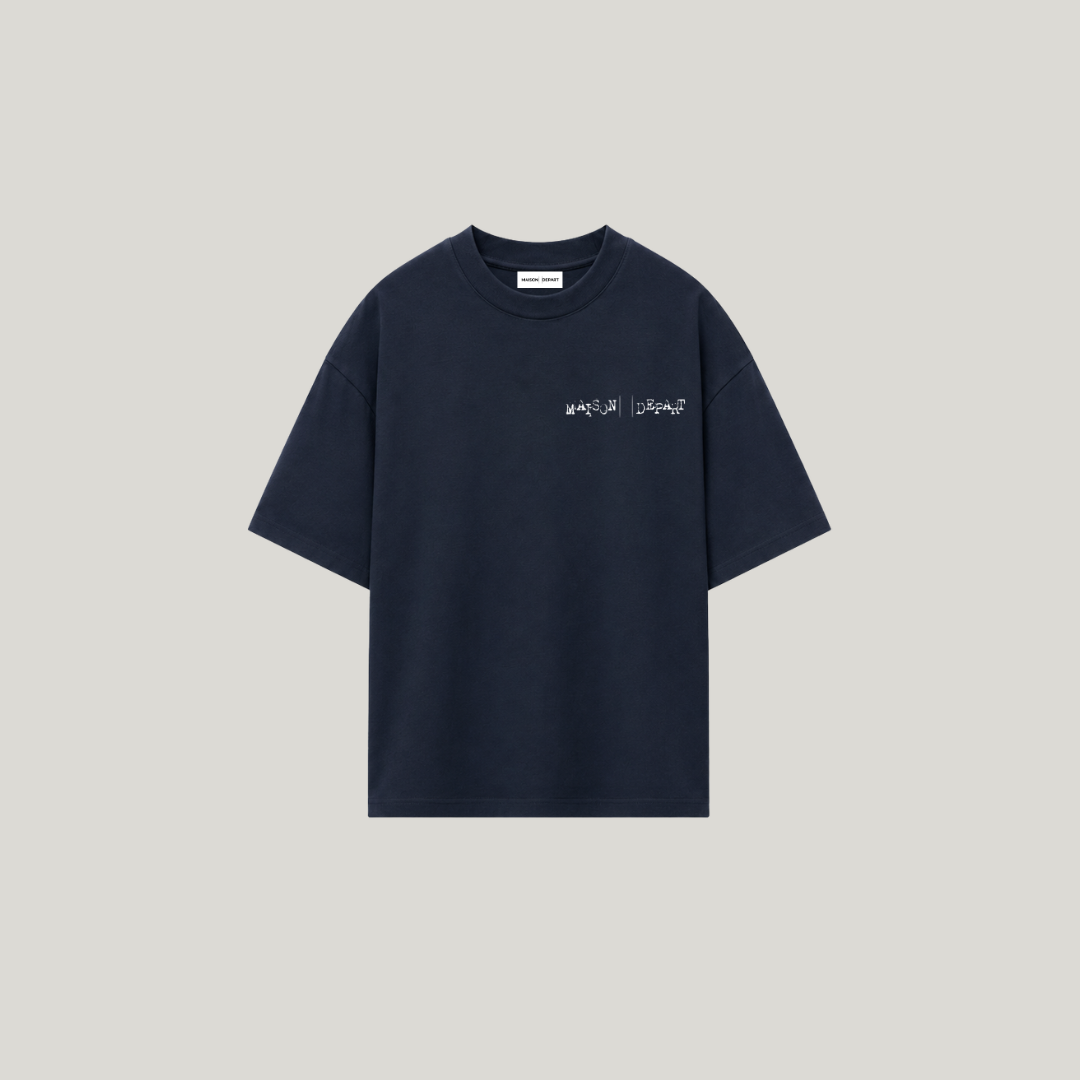 Navy / white — front